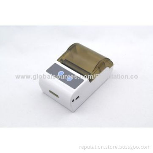Mini Portable Bluetooth Thermal Printer, Can Custom Wi-Fi, 1,400mAh Capacity